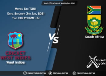 South Africa Tour of West Indies, 2021 Live Match 5th T20I, WI vs SA LIVE Streaming for free, When, Where, How to Watch