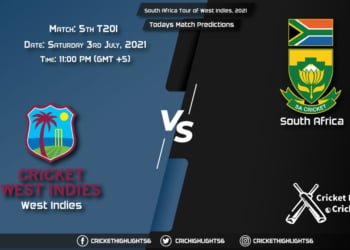 South Africa Tour of West Indies, 2021, Match 5th T20I WI vs SA, Playing 11 & Today's Match Predictions