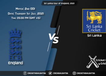 Sri Lanka tour of England, 2021 Live Match 2nd ODI, ENG vs SL LIVE Streaming for free, When, Where, How to Watch
