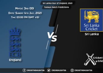 Sri Lanka tour of England, 2021, Match 3rd ODI ENG vs SL, Playing 11 & Today's Match Predictions