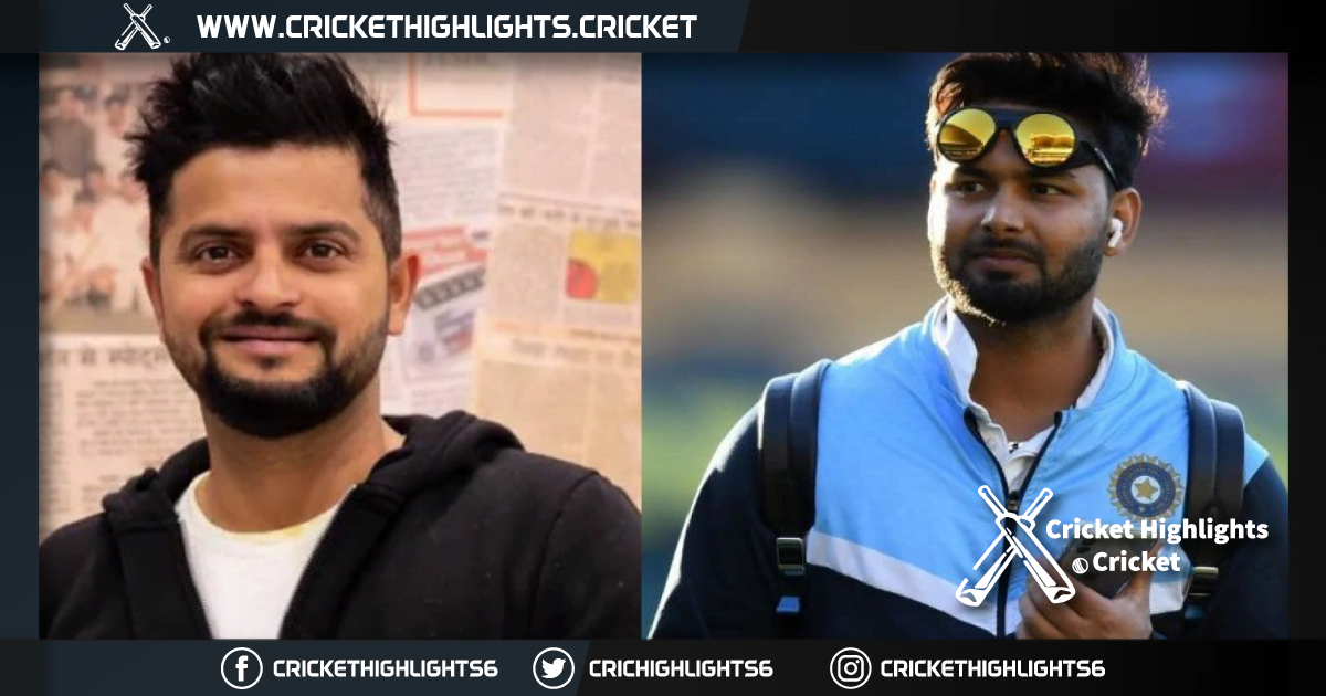 Suresh Raina and Harbhajan Singh react to reports that Rishabh Pant tested positive for Covid-19.