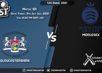 T20 Blast, 2021 Live Match 101, GLO vs MID LIVE Streaming for free, When, Where, How to Watch