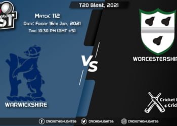 T20 Blast, 2021, Live Match 112, WAS vs WOR, LIVE Streaming for free, When, Where, How to Watch
