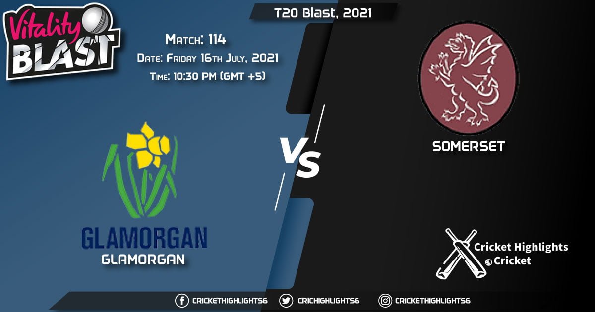 T20 Blast, 2021, Live Match 114, GLA vs SOM, LIVE Streaming for free, When, Where, How to Watch