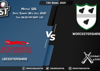 T20 Blast, 2021 Live Match 126, LEI vs WOR LIVE Streaming for free, When, Where, How to Watch