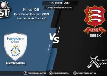 T20 Blast, 2021, Match 109 HAM vs ESS, Playing 11 & Today's Match Predictions