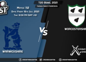 T20 Blast, 2021, Match 112 WAS vs WOR, Playing 11 & Today's Match Predictions
