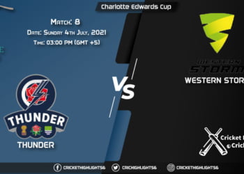 THU vs WS, Live Scorecard, Match 8, July 4, 2021, Live Cricket Score, Charlotte Edwards Cup, 2021