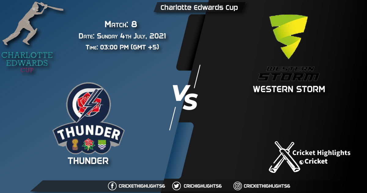 THU vs WS, Live Scorecard, Match 8, July 4, 2021, Live Cricket Score, Charlotte Edwards Cup, 2021