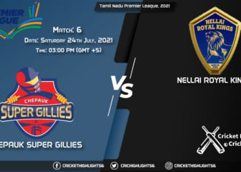 Tamil Nadu Premier League, 2021 Live Match 6, CSG vs NRK LIVE Streaming for free, When, Where, How to Watch