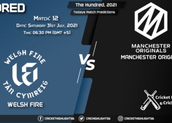 The Hundred, 2021, Match 12 WEF vs MNR, Playing 11 & Today's Match Predictions