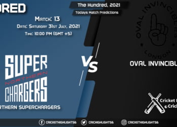 The Hundred, 2021, Match 13 NOS vs OVI, Playing 11 & Today's Match Predictions