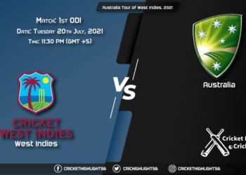 WI vs AUS, Live Scorecard, Match 1st ODI, July 20, 2021, Live Cricket Score, Australia Tour of West Indies, 2021