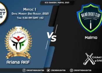 AF vs MAL, Live Scorecard, Match 2, August 2, 2021, Live Cricket Score, ECS Sweden, Malmo, 2021
