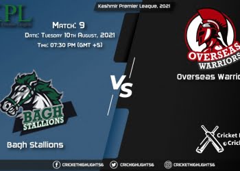 BS vs OW, Live Scorecard, Match 9, August 10, 2021, Live Cricket Score, Kashmir Premier League, 2021