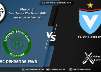 BSCR vs VIK, Live Scorecard, Match 7, August 17, 2021, Live Cricket Score, ECS Germany, Dresden, 2021