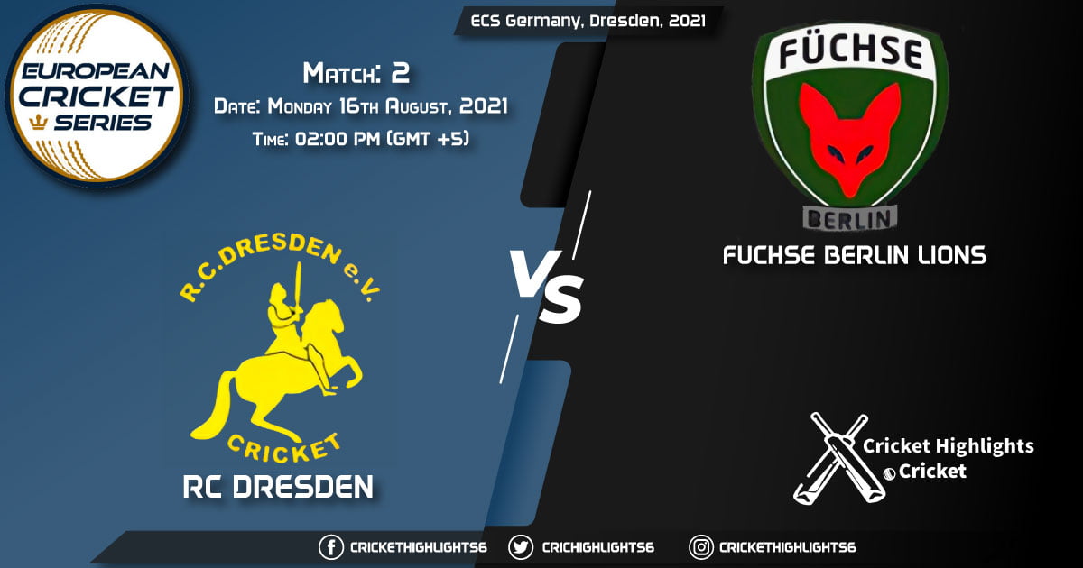 ECS Germany, Dresden, 2021 Live Match 2, RCD vs FBL LIVE Streaming for free, When, Where, How to Watch