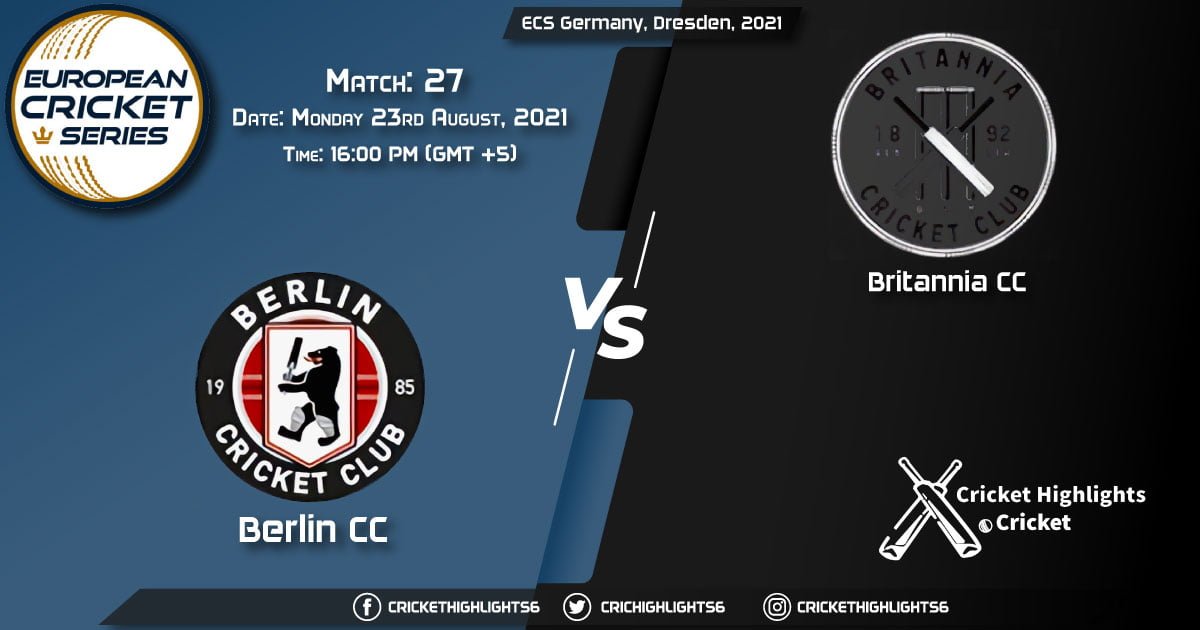ECS Germany, Dresden, 2021 Live Match 27, BER vs BRI LIVE Streaming for free, When, Where, How to Watch