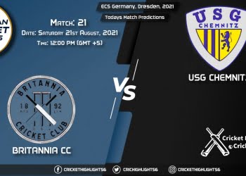 ECS Germany, Dresden, 2021, Match 21 BRI vs USGC, Playing 11 & Today's Match Predictions