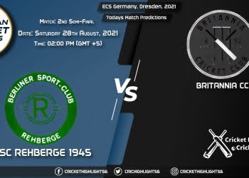 ECS Germany, Dresden, 2021, Match 2nd Semi Final BSCR vs BRI, Playing 11 & Today's Match Predictions