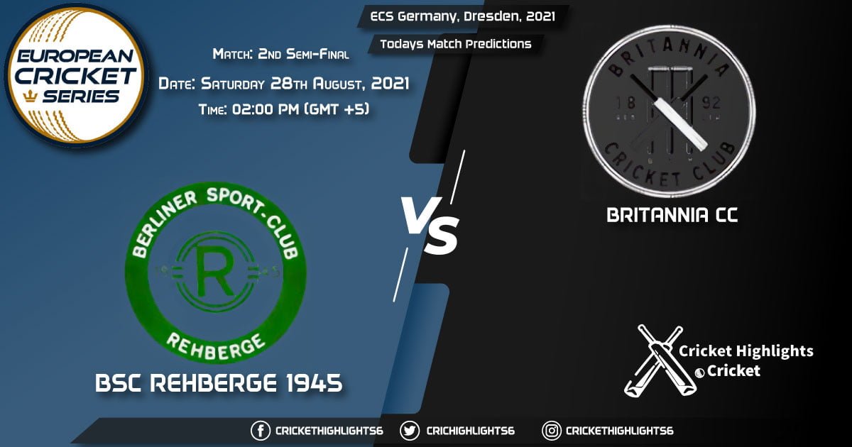 ECS Germany, Dresden, 2021, Match 2nd Semi Final BSCR vs BRI, Playing 11 & Today's Match Predictions