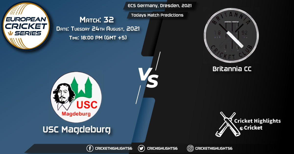 ECS Germany, Dresden, 2021, Match 32 USCM vs BRI, Playing 11 & Today's Match Predictions