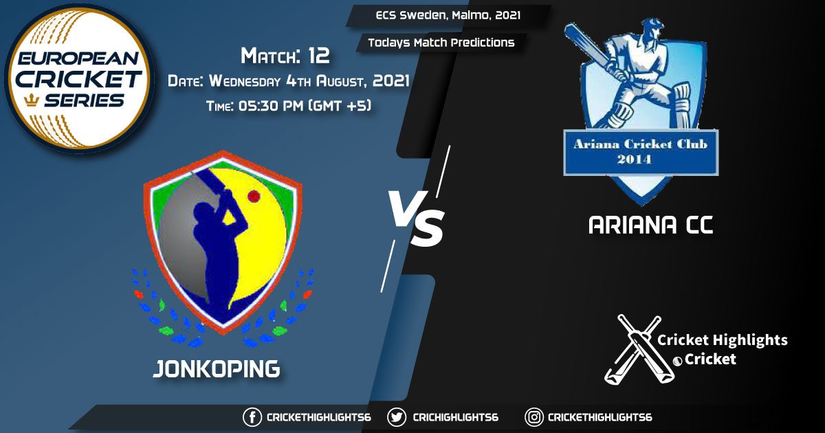 ECS Sweden, Malmo, 2021, Match 12: JKP vs ARI, Playing 11 & Today's Match Predictions