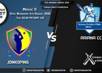 ECS Sweden, Malmo, 2021, Match 11: JKP vs ARI, Playing 11 & Today's Match Predictions