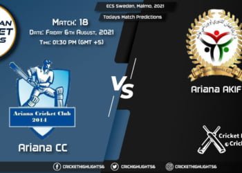 ECS Sweden, Malmo, 2021, Match 18 ARI vs AF, Playing 11 & Today's Match Predictions