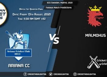 ECS Sweden, Malmo, 2021, Match 1st Quarter Final ARI vs MAM, Playing 11 & Today's Match Predictions