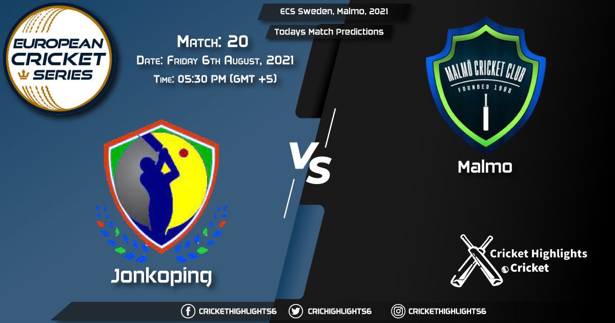 ECS Sweden, Malmo, 2021, Match 20 JKP vs MAL, Playing 11 & Today's Match Predictions