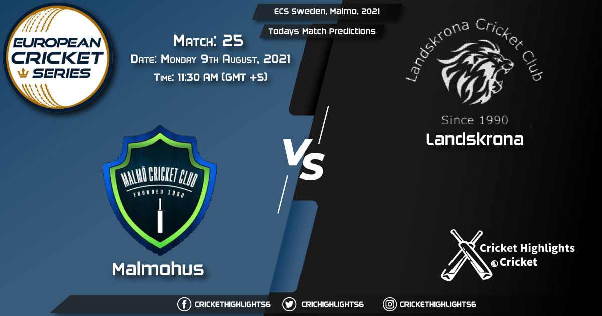 ECS Sweden, Malmo, 2021, Match 25 MAM vs LAN, Playing 11 & Today's Match Predictions