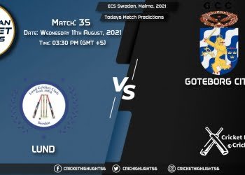 ECS Sweden, Malmo, 2021, Match 35 LND vs GOC, Playing 11 & Today's Match Predictions