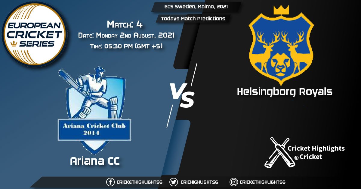 ECS Sweden, Malmo, 2021, Match 4 ARI vs HRO, Playing 11 & Today's Match Predictions