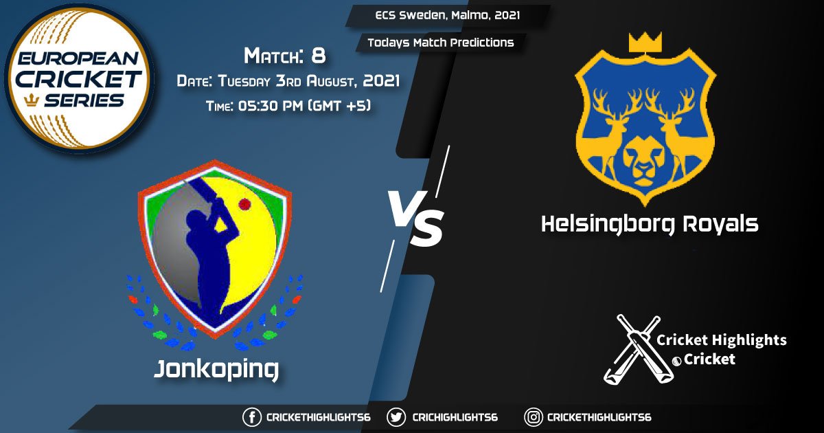 ECS Sweden, Malmo, 2021, Match 8 JKP vs HRO, Playing 11 & Today's Match Predictions