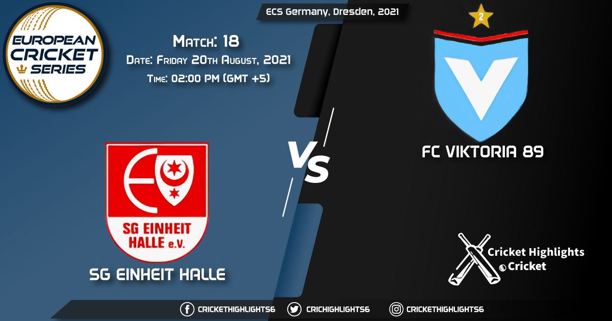 EIH vs VIK, Live Scorecard, Match 18, August 20, 2021, Live Cricket Score, ECS Germany, Dresden, 2021