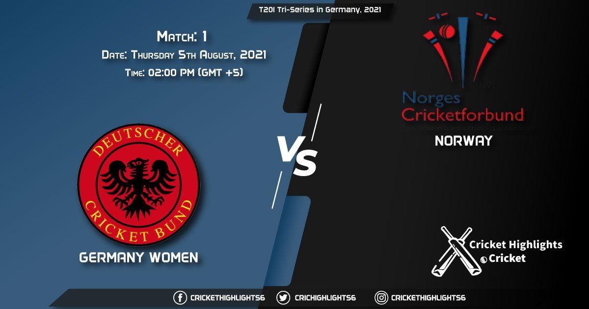 GER vs NOR, Live Scorecard, Match 1, August 5, 2021, Live Cricket Score, T20I Tri-Series in Germany, 2021