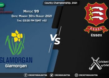 GLA vs ESS Live Score Match 99, Playing 11 Live Match Today, August 30, 2021, County Championship, 2021