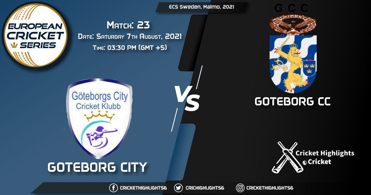 GOC vs LAN, Live Scorecard, Match 23, August 7, 2021, Live Cricket Score, ECS Sweden, Malmo, 2021