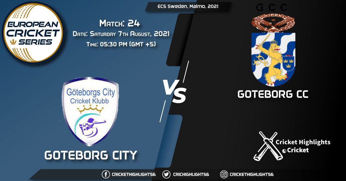GOC vs LAN, Live Scorecard, Match 24, August 7, 2021, Live Cricket Score, ECS Sweden, Malmo, 2021
