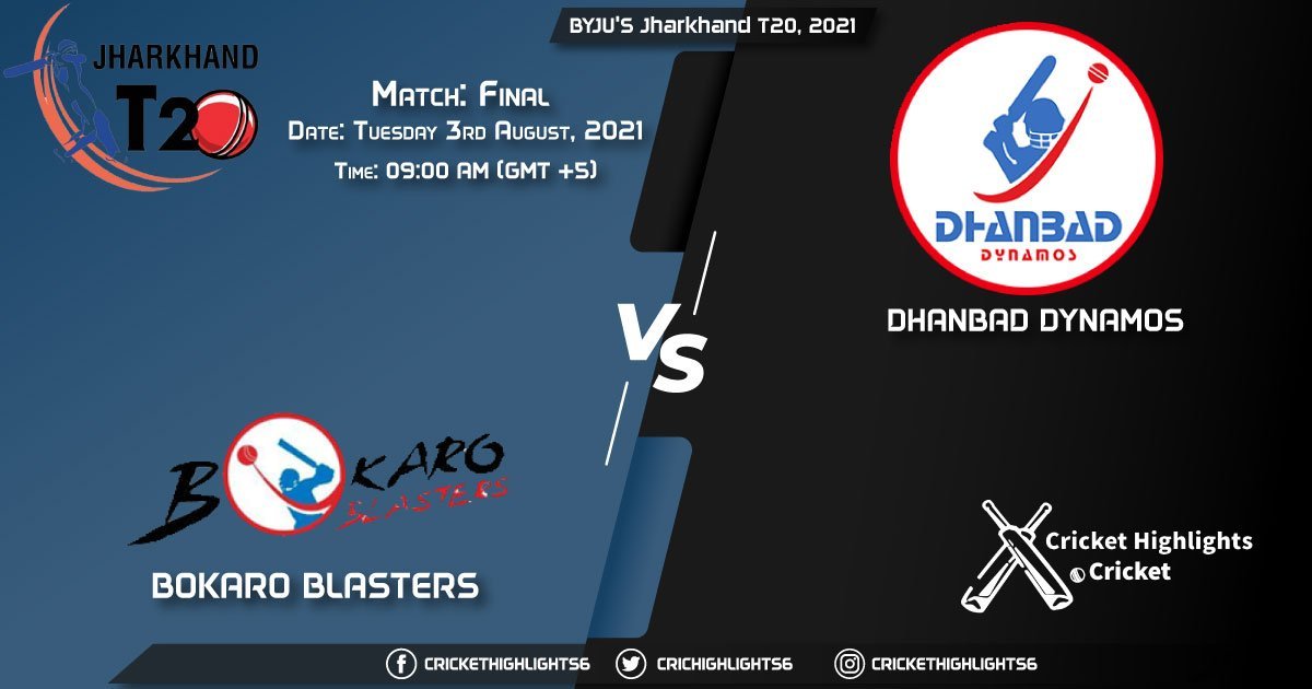 Jharkhand T20, 2021, Live Match Final, BOK vs DHA, LIVE Streaming for free, When, Where, How to Watch