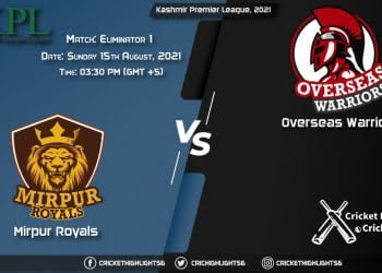 Kashmir Premier League, 2021 Live Match Eliminator 1, MR vs OW LIVE Streaming for free, When, Where, How to Watch