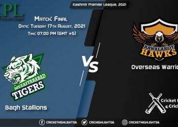Kashmir Premier League, 2021 Live Match Final, MT vs RH LIVE Streaming for free, When, Where, How to Watch