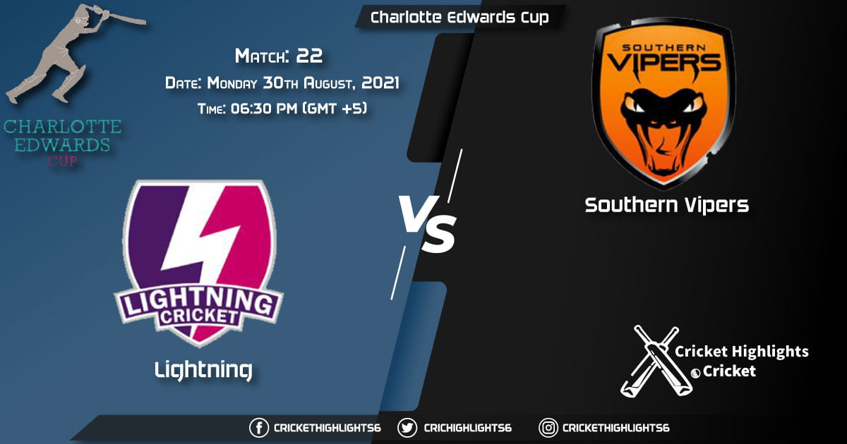 LIG vs SV Live Score Match 22, Playing 11 Live Match Today, August 30, 2021, Charlotte Edwards Cup, 2021