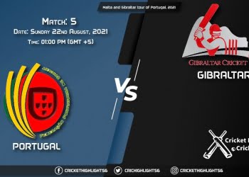 Malta and Gibraltar tour of Portugal, 2021 Live Match 5, POR vs GIB LIVE Streaming for free, When, Where, How to Watch