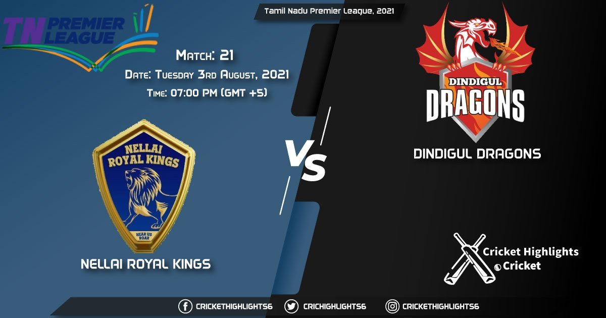 NRK vs DD, Live Scorecard, Match 21, August 3, Live Cricket Score, Tamil Nadu Premier League, 2021