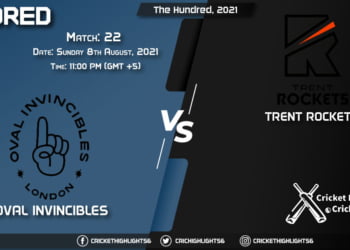 OVI vs TRT, Live Scorecard, Match 22, August 8, 2021, Live Cricket Score, The Hundred, 2021
