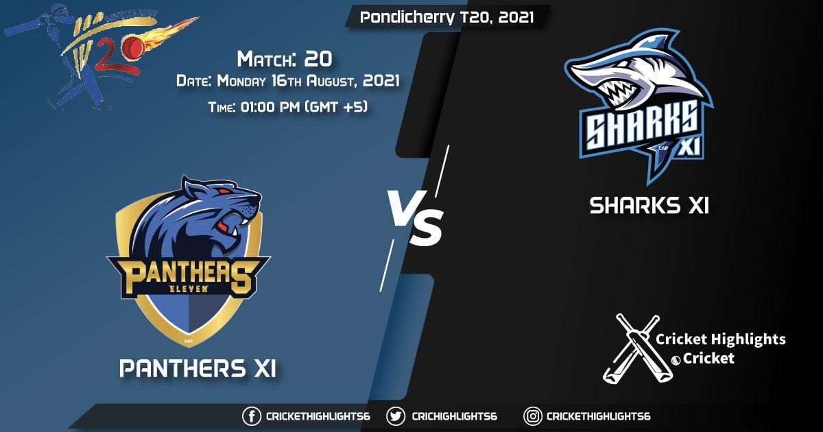 Pondicherry T20, 2021 Live Match 20, PAN vs SHA LIVE Streaming for free, When, Where, How to Watch