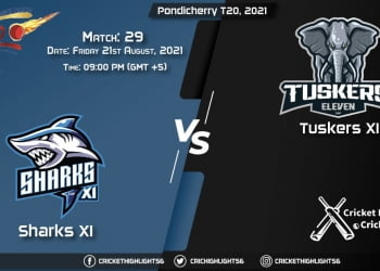 Pondicherry T20, 2021 Live Match 29, SHA vs TUS LIVE Streaming for free, When, Where, How to Watch