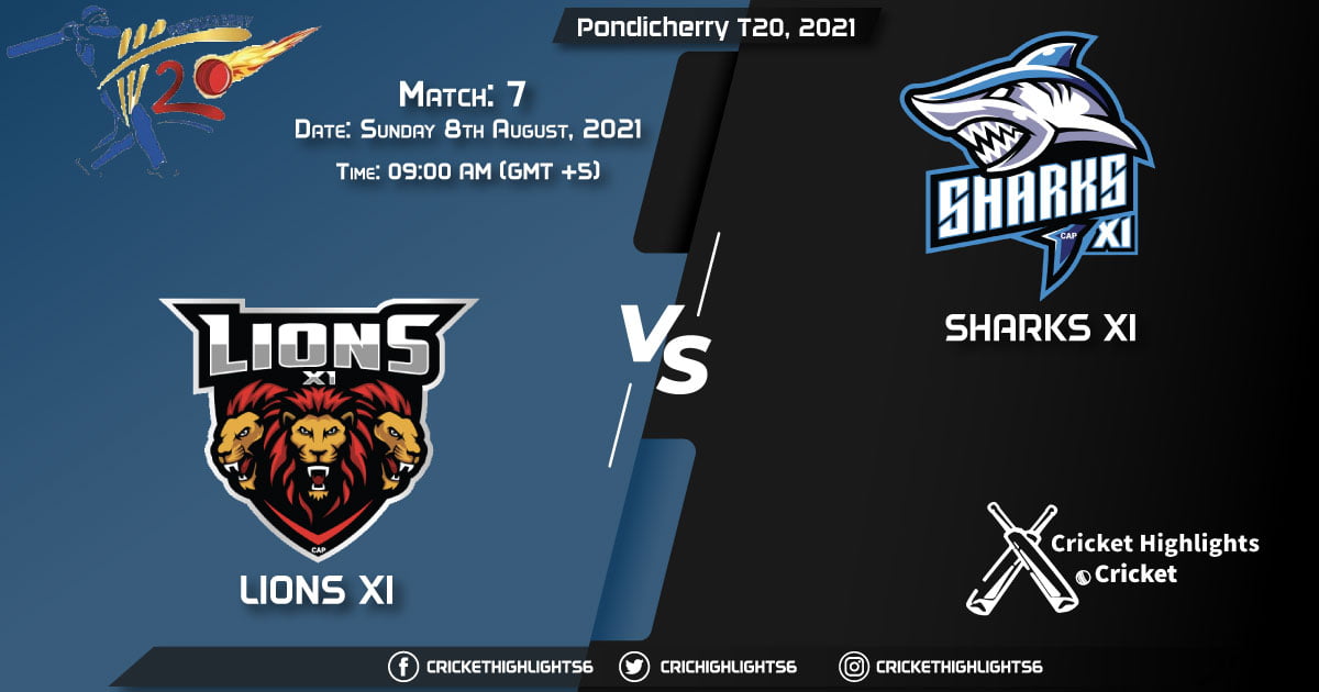 Pondicherry T20, 2021 Live: Match 7, LIO vs SHA LIVE Streaming for free, When, Where, How to Watch?